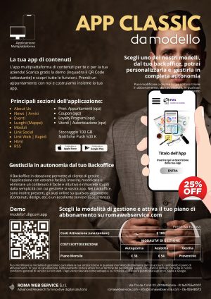[011] APP Classic (da modello)