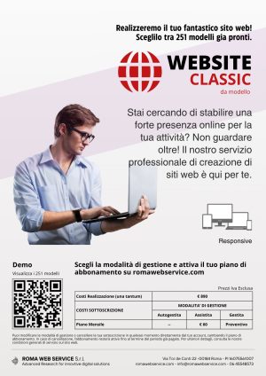 [041] Website Classic (da modello)