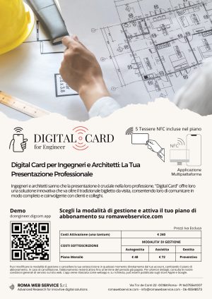 [054] Digital Card | Engineer, Architect