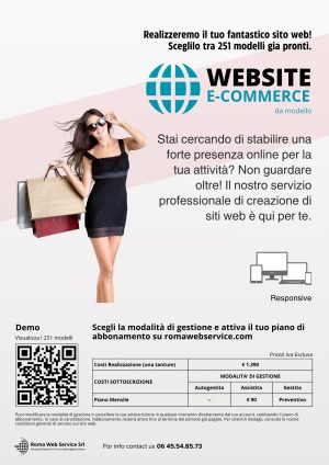 [043] Website E-Commerce (da modello)