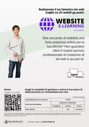 [045] Website E-Learning (da modello)